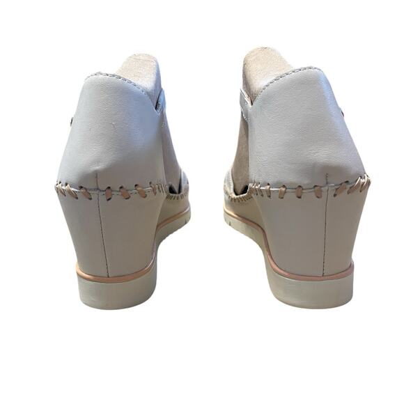 Pikolinos Women's Leather Perforated Wedge Sandals Aguadulce in Nata Size EU 42 - Picture 10 of 10